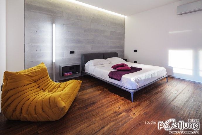 Contemporary Apartment Design by Studio 1408, Bucharest