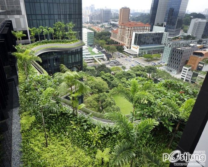 A Hotel as a Garden- PARKROYAL on Pickering by WOHA