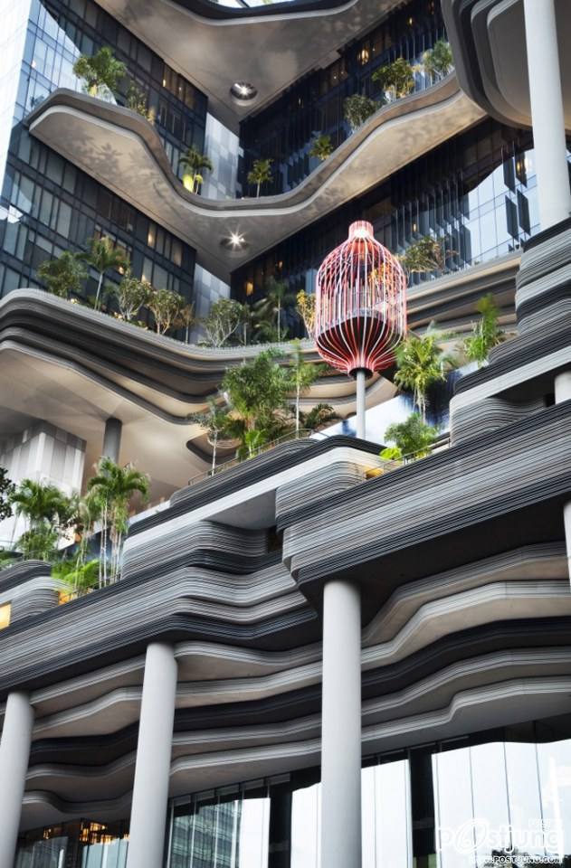 A Hotel as a Garden- PARKROYAL on Pickering by WOHA