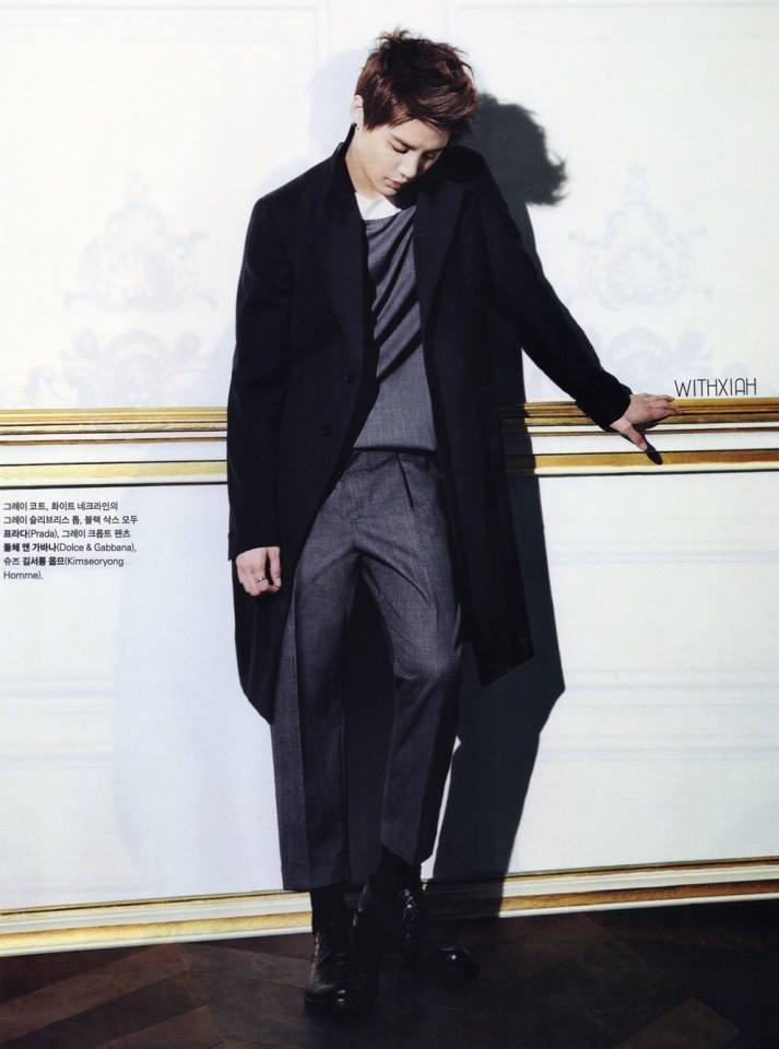 Junsu @ Marie Claire Korea July 2013