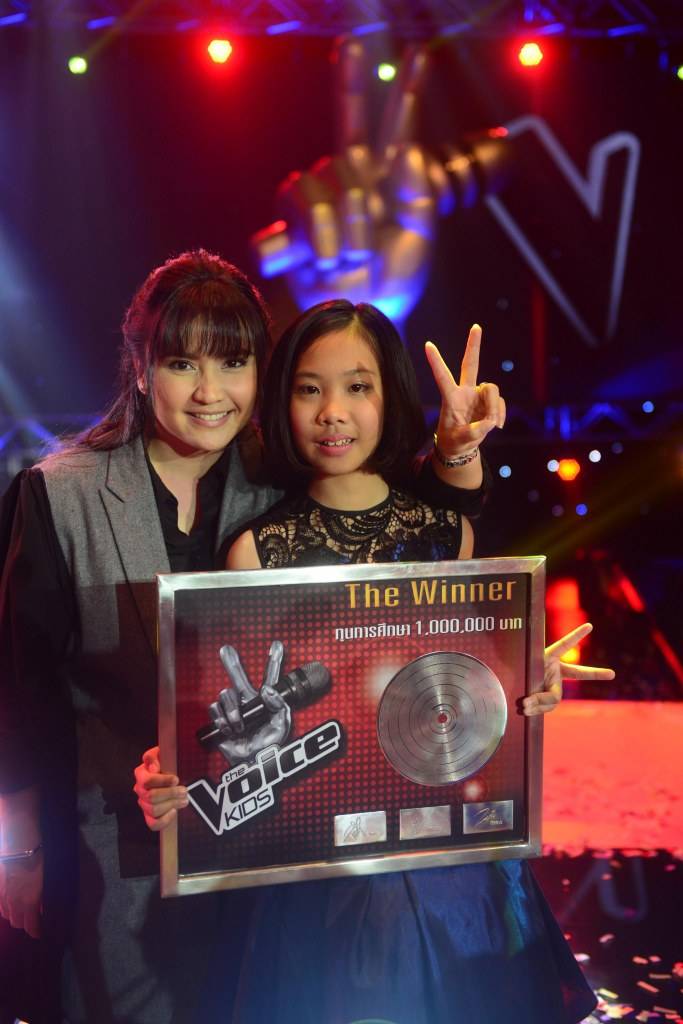 น้องออย สาวน้อยวัย 13 ปี คว้าแชมป์ The Voice Kids ประเทศไทยคนแรก