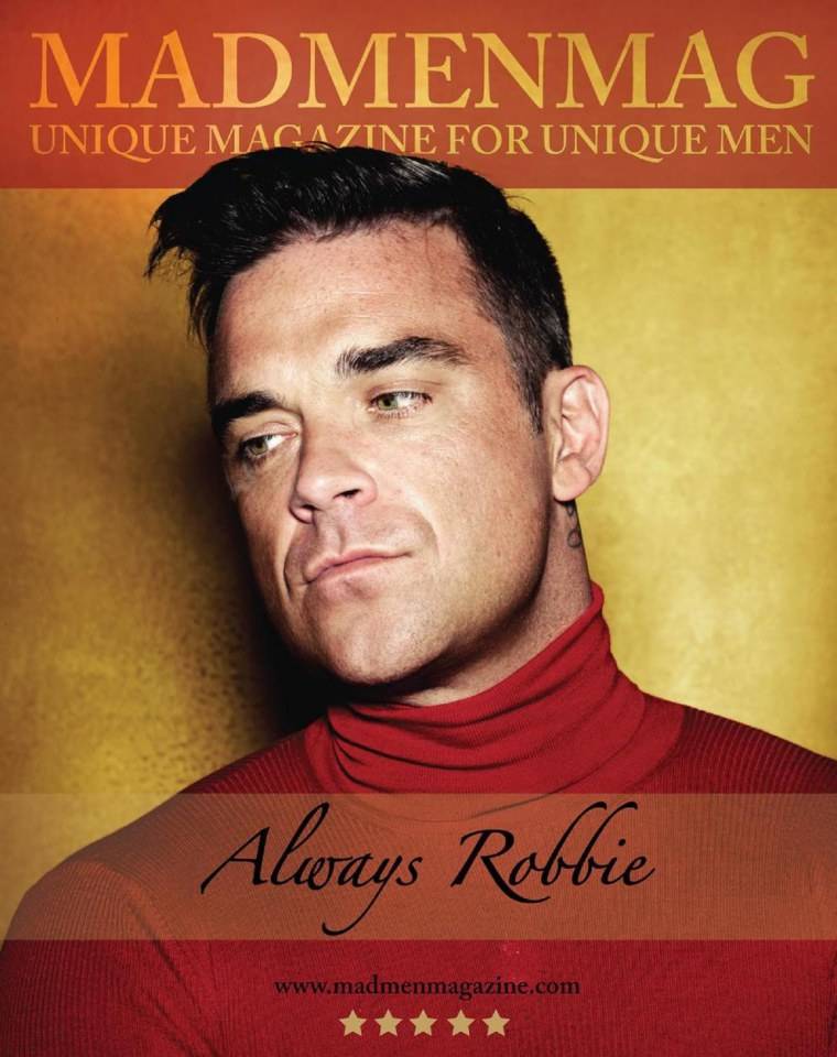 Robbie Williams @ MadMenMag Spring 2013