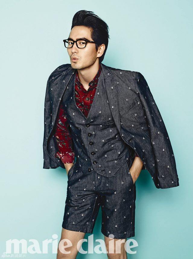 Lee Jin Wook @ Marie Claire Korea July 2013