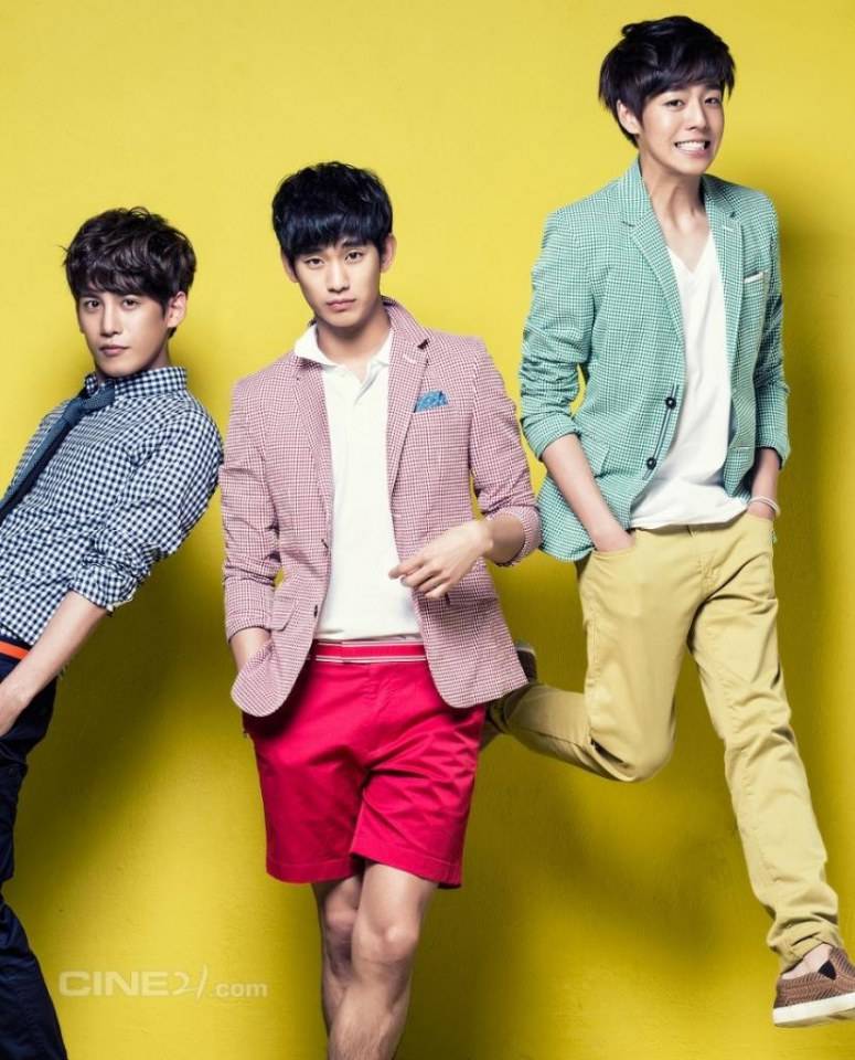 Kim Soo Hyun, Park Ki Woong & Lee Hyun Woo @ Cine21 Magazine no.907 June 2013