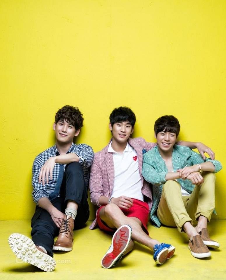 Kim Soo Hyun, Park Ki Woong & Lee Hyun Woo @ Cine21 Magazine no.907 June 2013
