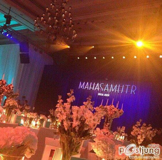 รวมภาพบรรยากาศสุดหรูภายในงาน Mahasamutr Nigth Gala Dinner 2013