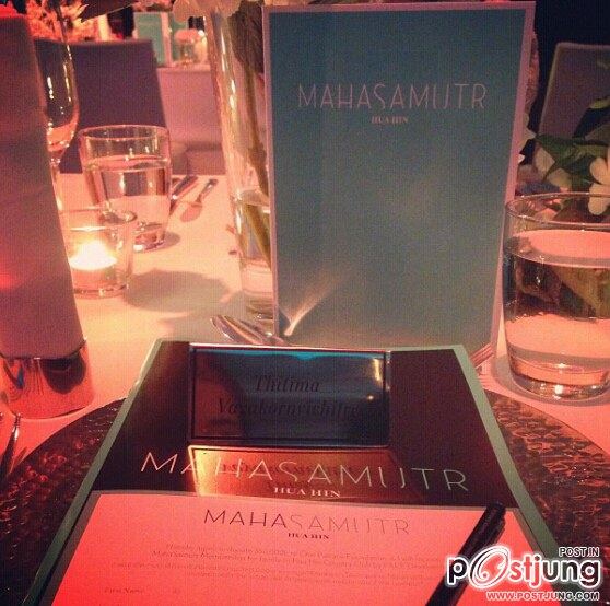 รวมภาพบรรยากาศสุดหรูภายในงาน Mahasamutr Nigth Gala Dinner 2013