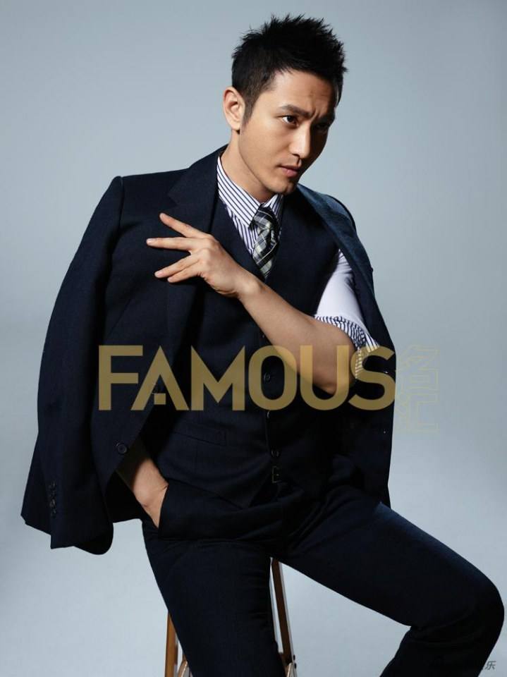 Huang Xiaoming @ Famous Magazine June 2013