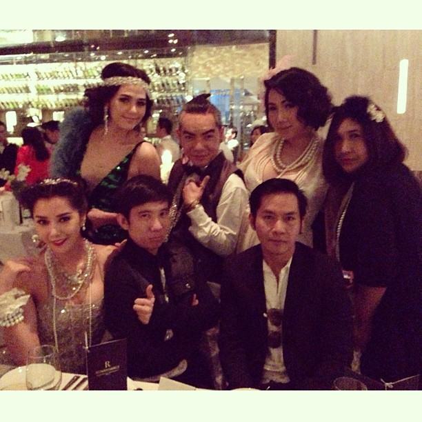 รวมดาราcelebrity ที่มาร่วมงานBirthday party Gatsby Night #chombd2013