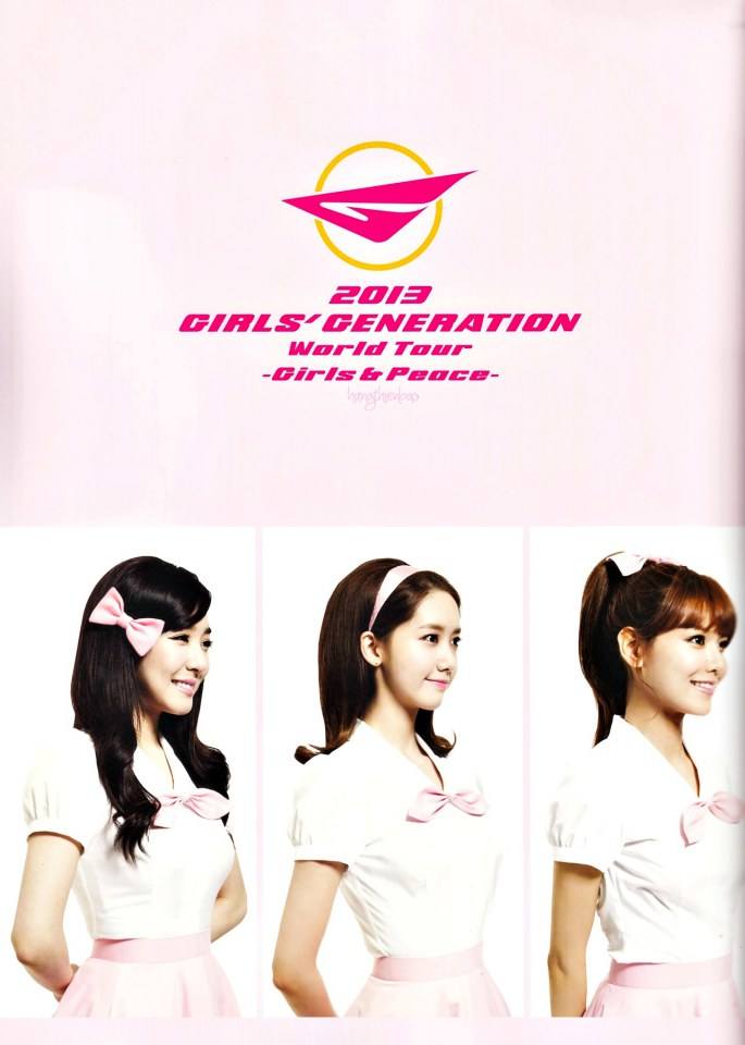 girls' generation world tour girls & peace scan