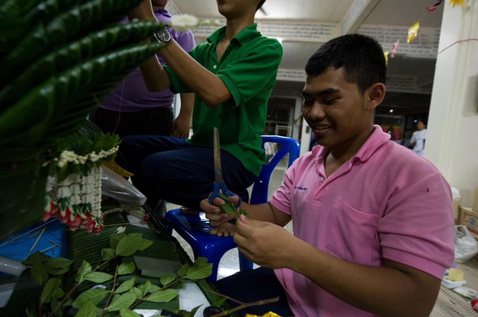 บายศรี นักเรียนพระสุธรรม สวยจัง อลังการ