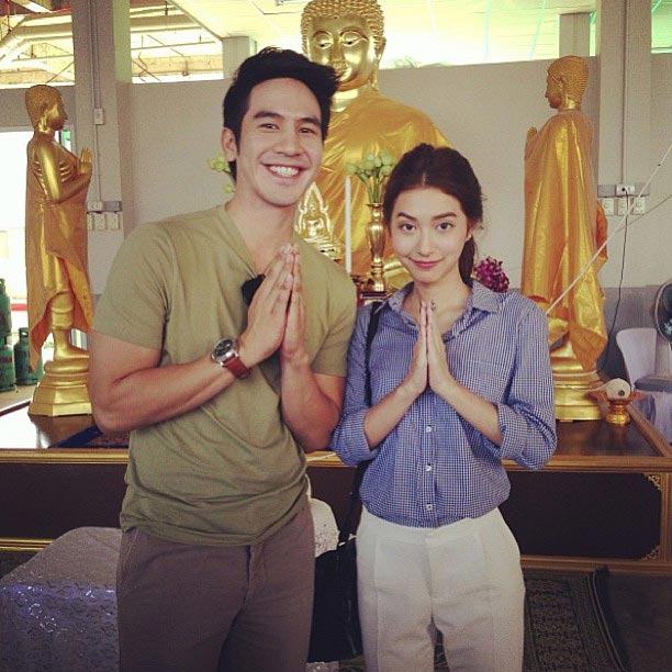 โป๊ป มิว จิ้นไม่เลิก ร่วมทำบุญถวายองค์พระประธาน ที่อยุธยา