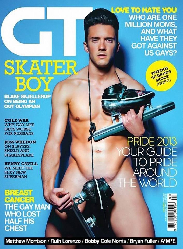 Blake Skjellerup @ Gay Times UK July 2013