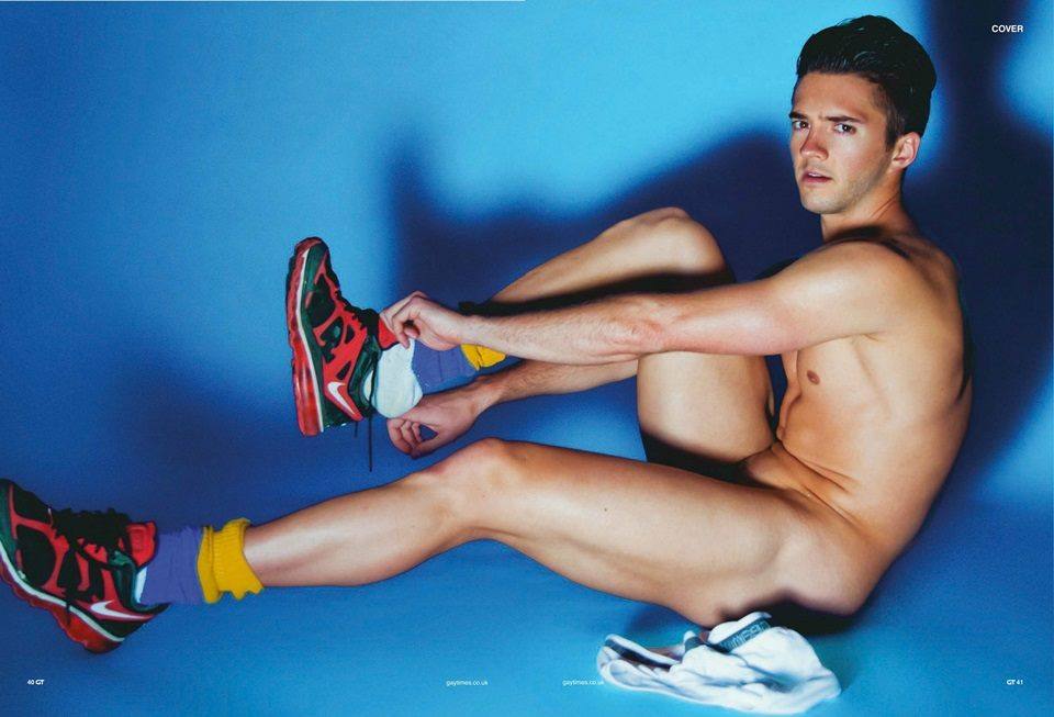 Blake Skjellerup @ Gay Times UK July 2013