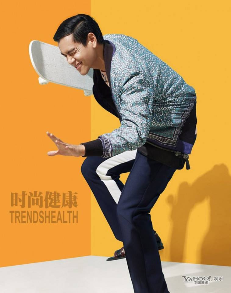 Eddie Peng @ Trends Health Magazine July 2013