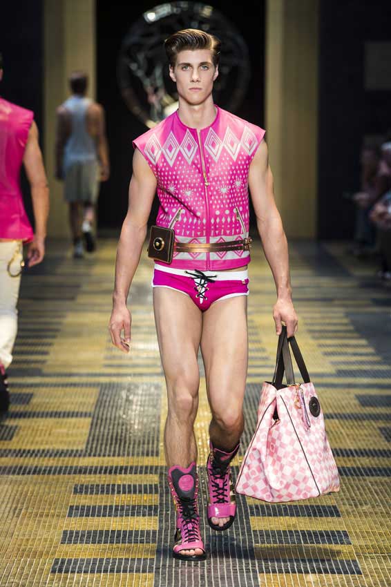 Versace Men's Fashion Show Collection 2013