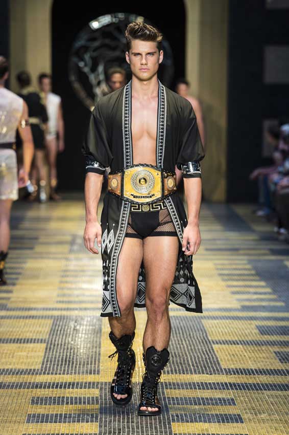 Versace Men's Fashion Show Collection 2013