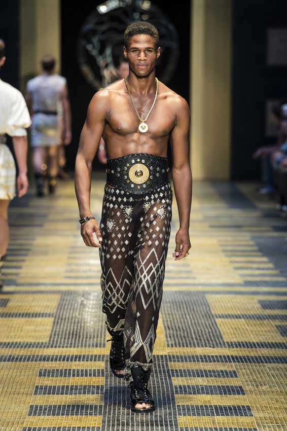 Versace Men's Fashion Show Collection 2013