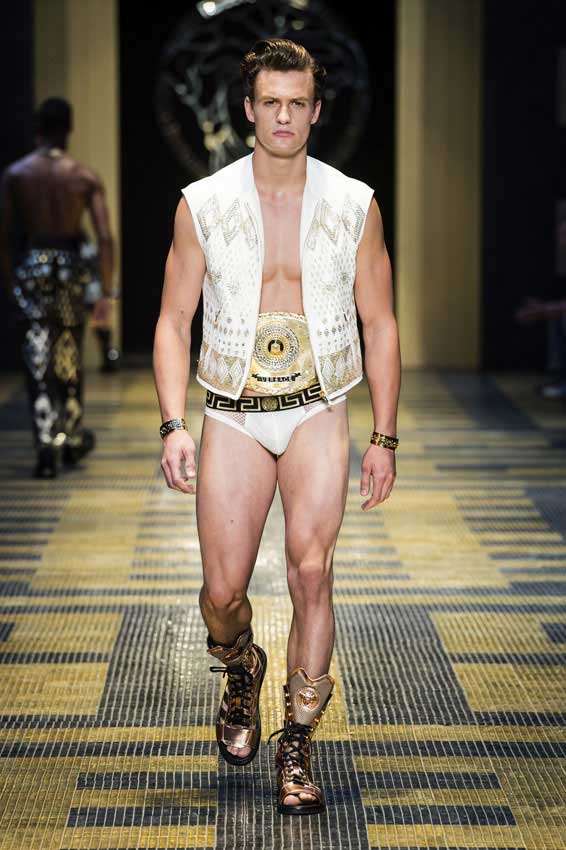 Versace Men's Fashion Show Collection 2013