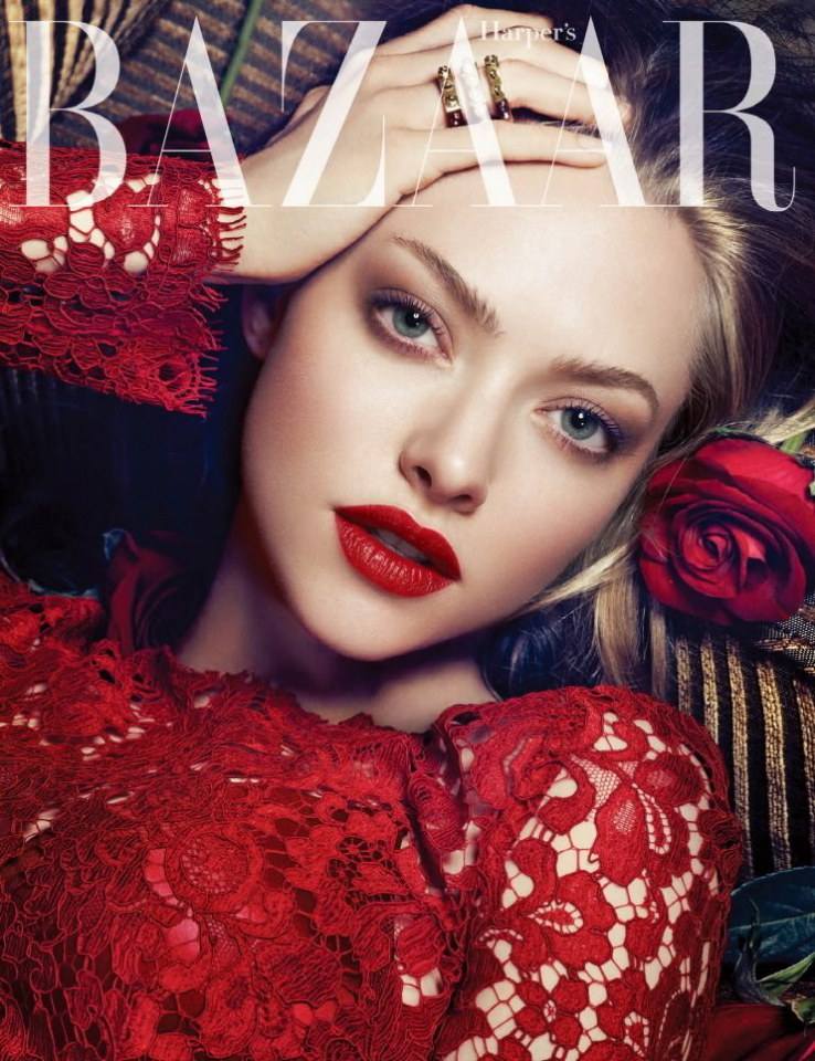 Amanda Seyfried @ Harper's Bazaar Korea July 2013