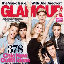 One Direction & Rosie Huntington-Whiteley @ Glamour USA August 2013