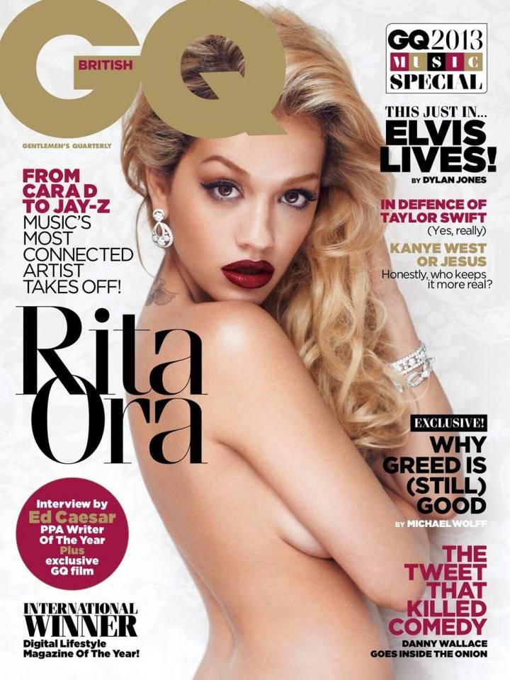 Rita Ora @ GQ UK August 2013