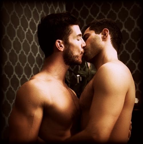 Sexy Men Kisses photography