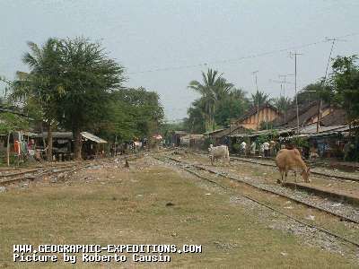 รถไฟในกัมพูชา