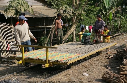 รถไฟในกัมพูชา