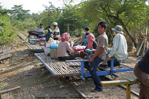 รถไฟในกัมพูชา