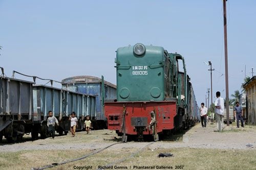 รถไฟในกัมพูชา