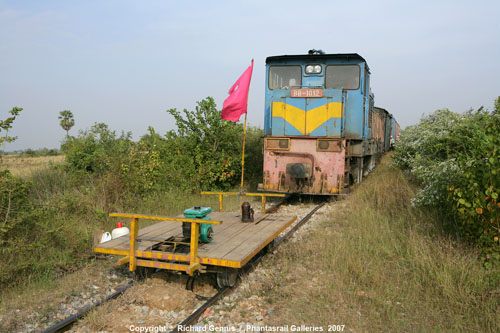 รถไฟในกัมพูชา