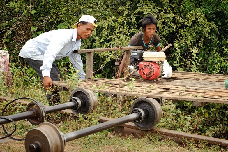 รถไฟในกัมพูชา