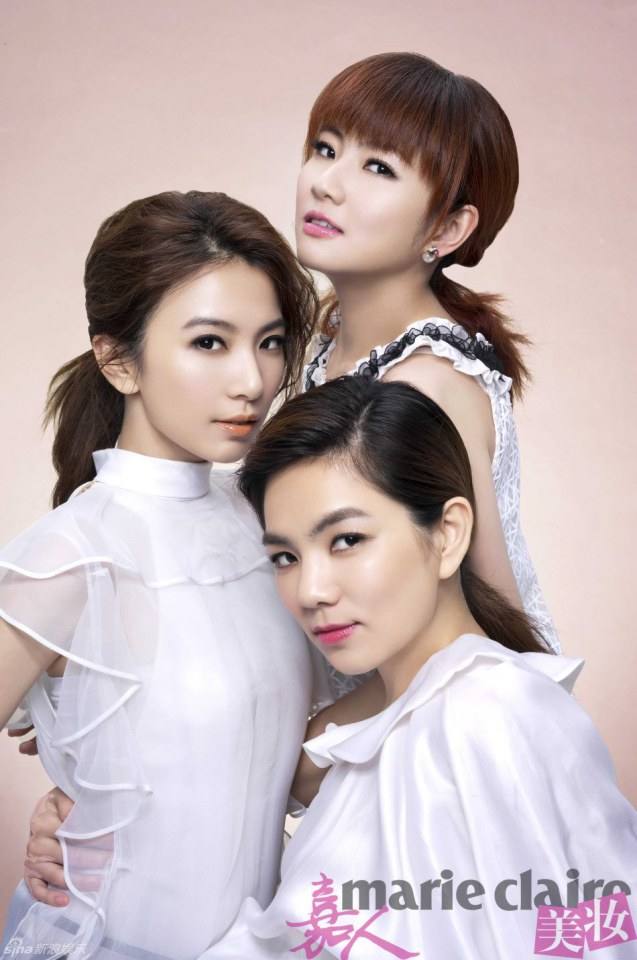 S.H.E @ Marie Claire China July 2013