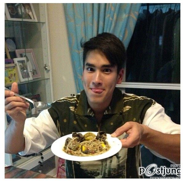 ณเดชน์ ชวนฟิน กินส้มตำ ปูปลาร้า น่ารักมากมาย