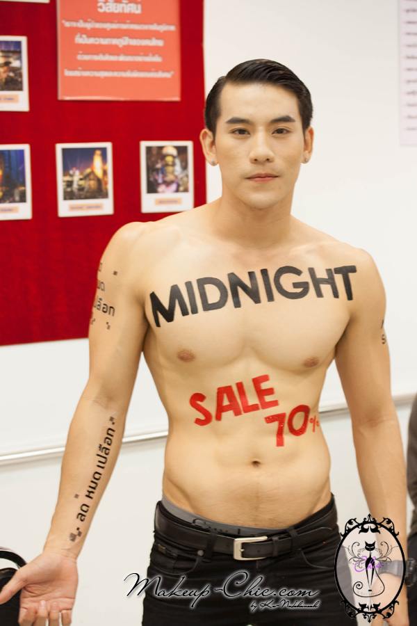 Bodypaint - เพ้นท์ตัว The Naked Sale 70% The Mall Midnight Sale