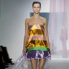 Christian Dior Spring 2013 RTW Multi-Color Dress