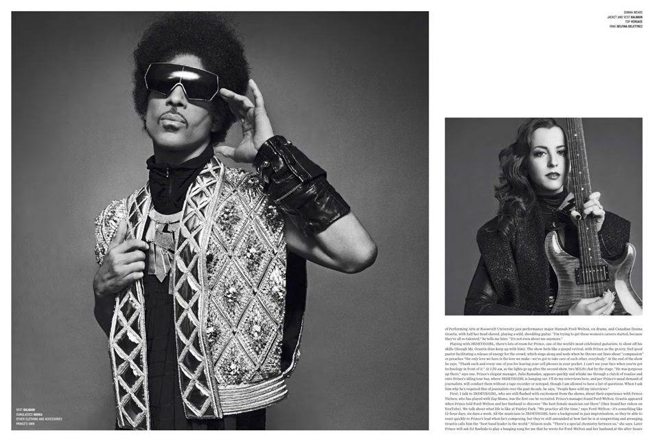 Prince @ V Magazine #84 Fall Preview 2013