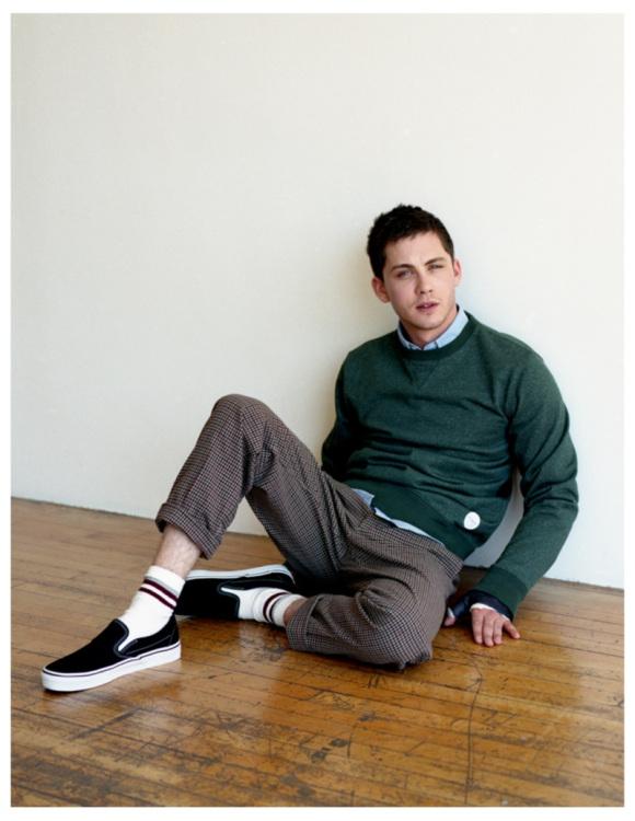 Logan Lerman @ Nylon Guys Mexico June 2013