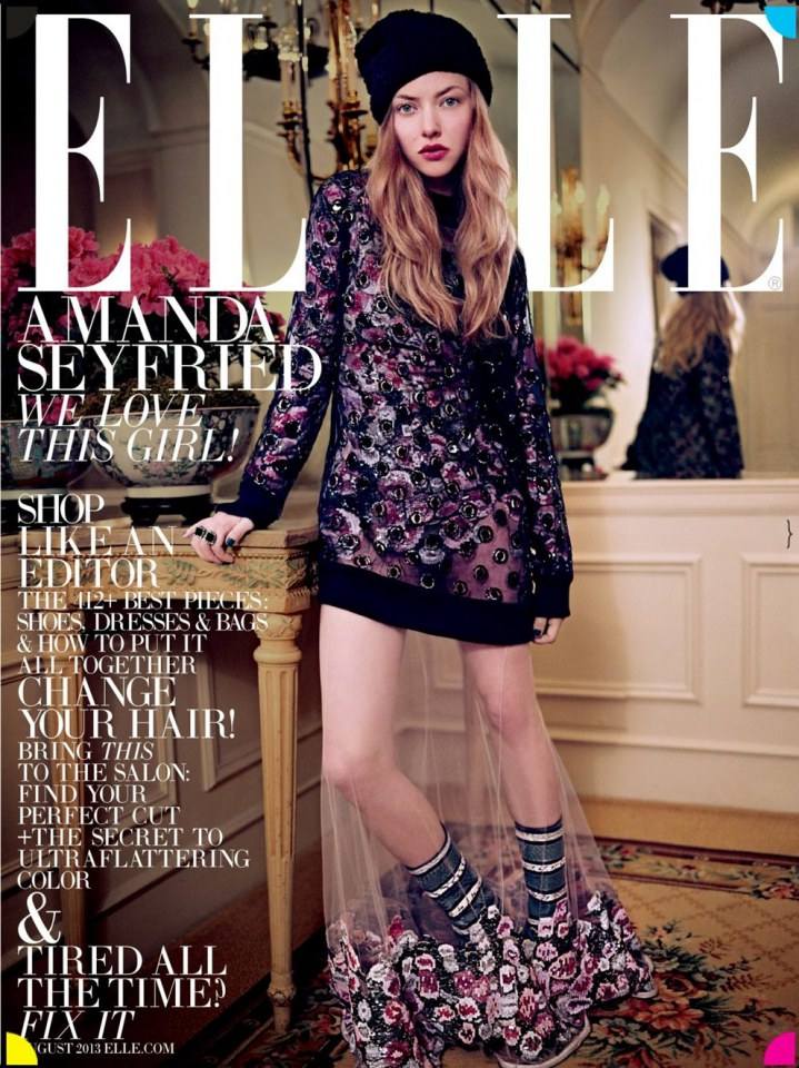 Amanda Seyfried @ Elle USA August 2013