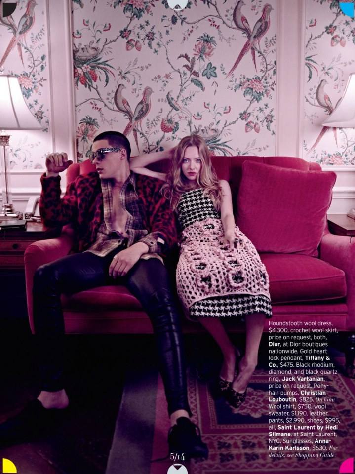 Amanda Seyfried @ Elle USA August 2013