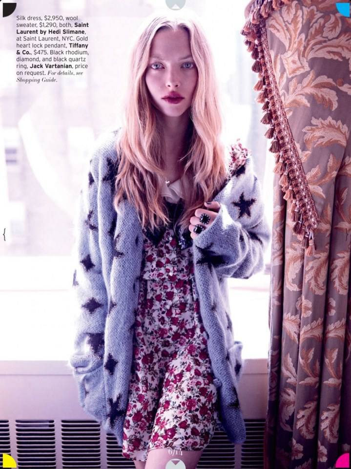 Amanda Seyfried @ Elle USA August 2013