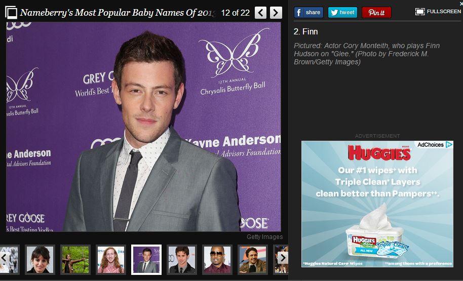 Cory Monteith หรือฟินน์แห่ง Gleeเสียชีวิตแล้ว T^T