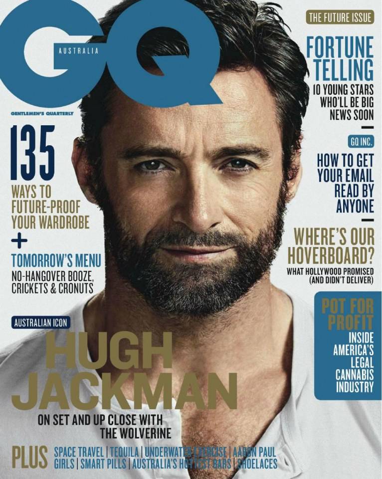 Hugh Jackman @ GQ Australia August 2013