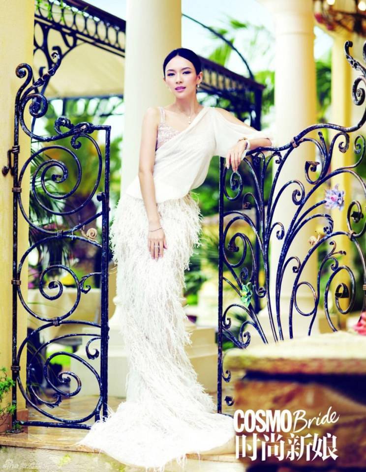 Zhang Ziyi @ Cosmo Bride China August 2013