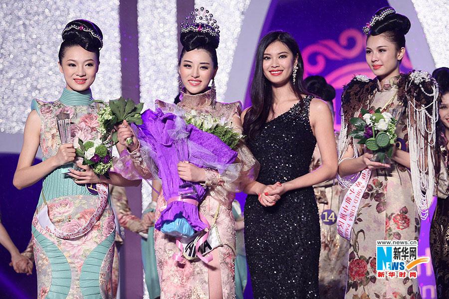 miss world china 2013 Yu Weiwei was crowned Miss China 2013