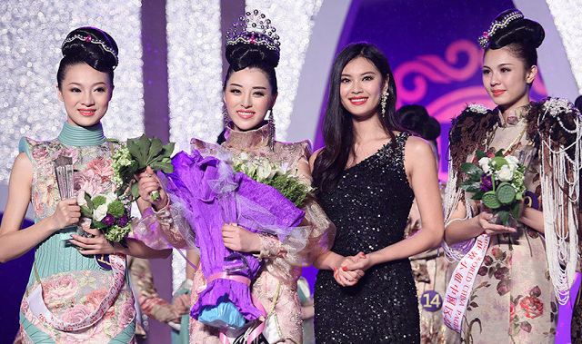 miss world china 2013 Yu Weiwei was crowned Miss China 2013