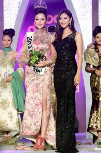 miss world china 2013 Yu Weiwei was crowned Miss China 2013