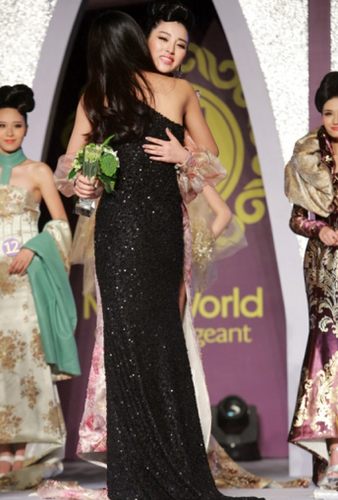 miss world china 2013 Yu Weiwei was crowned Miss China 2013