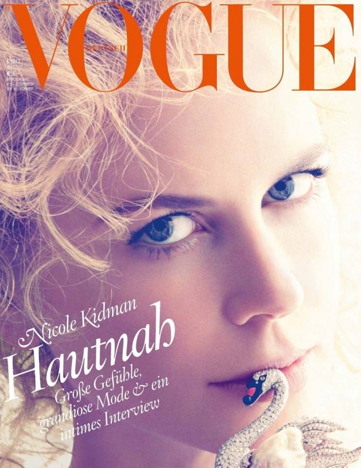 Nicole Kidman @ Vogue Germany August 2013